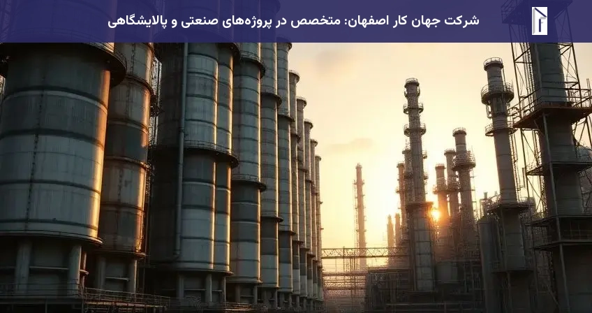 شرکت جهان کار اصفهان: متخصص در پروژه‌های صنعتی و پالایشگاهی