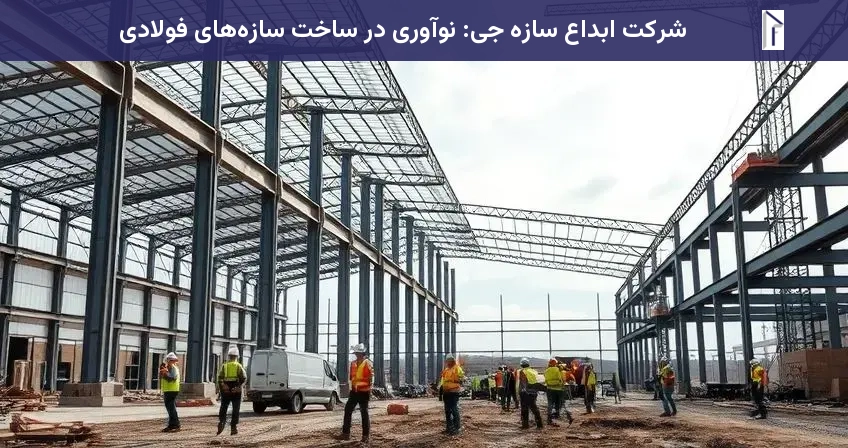 شرکت ابداع سازه جی: نوآوری در ساخت سازه‌های فولادی