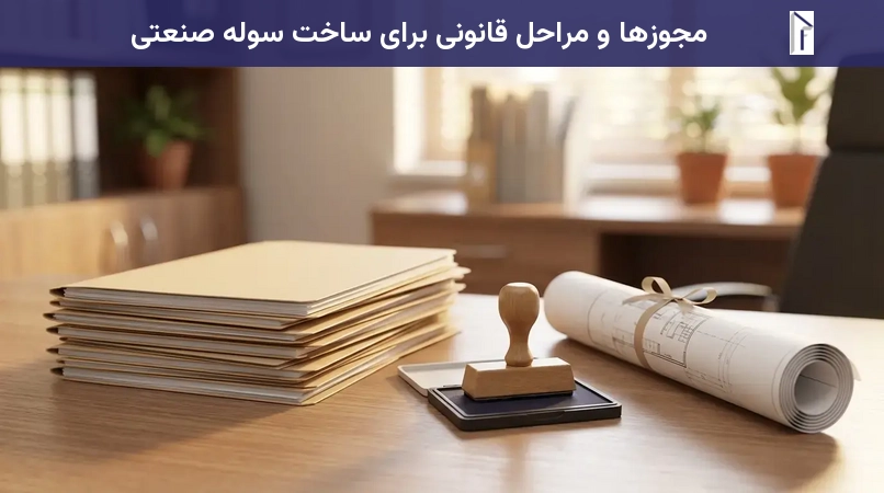 مجوزها و مراحل قانونی برای ساخت سوله صنعتی